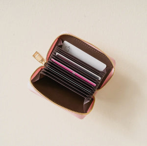 Zip around wallet | Blush Check