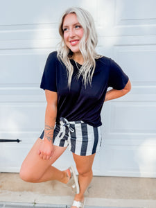 Simple Summer Tee | Black