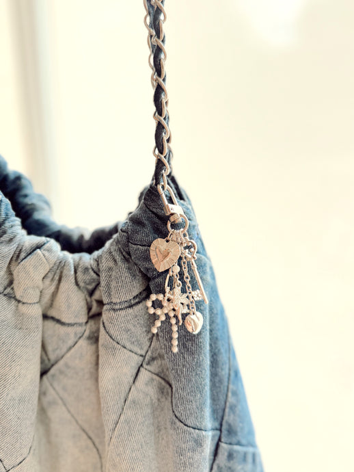Pearl Baroque Bag Charm