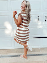 Load image into Gallery viewer, Casual Chic Dress - Mocha