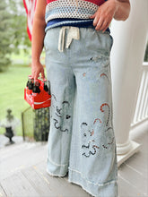 Load image into Gallery viewer, POL | Burning Star Denim Pants