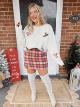 Load image into Gallery viewer, Cozy Holiday Skirt