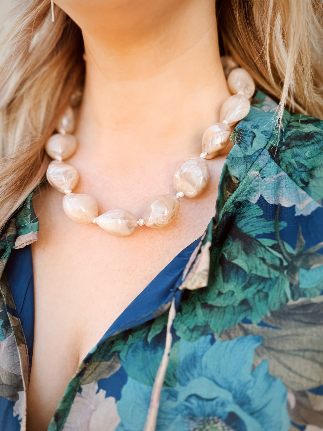 Show Stopping Stone Necklace