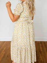 Load image into Gallery viewer, Miriam Floral Maxi Dress | Daffodil
