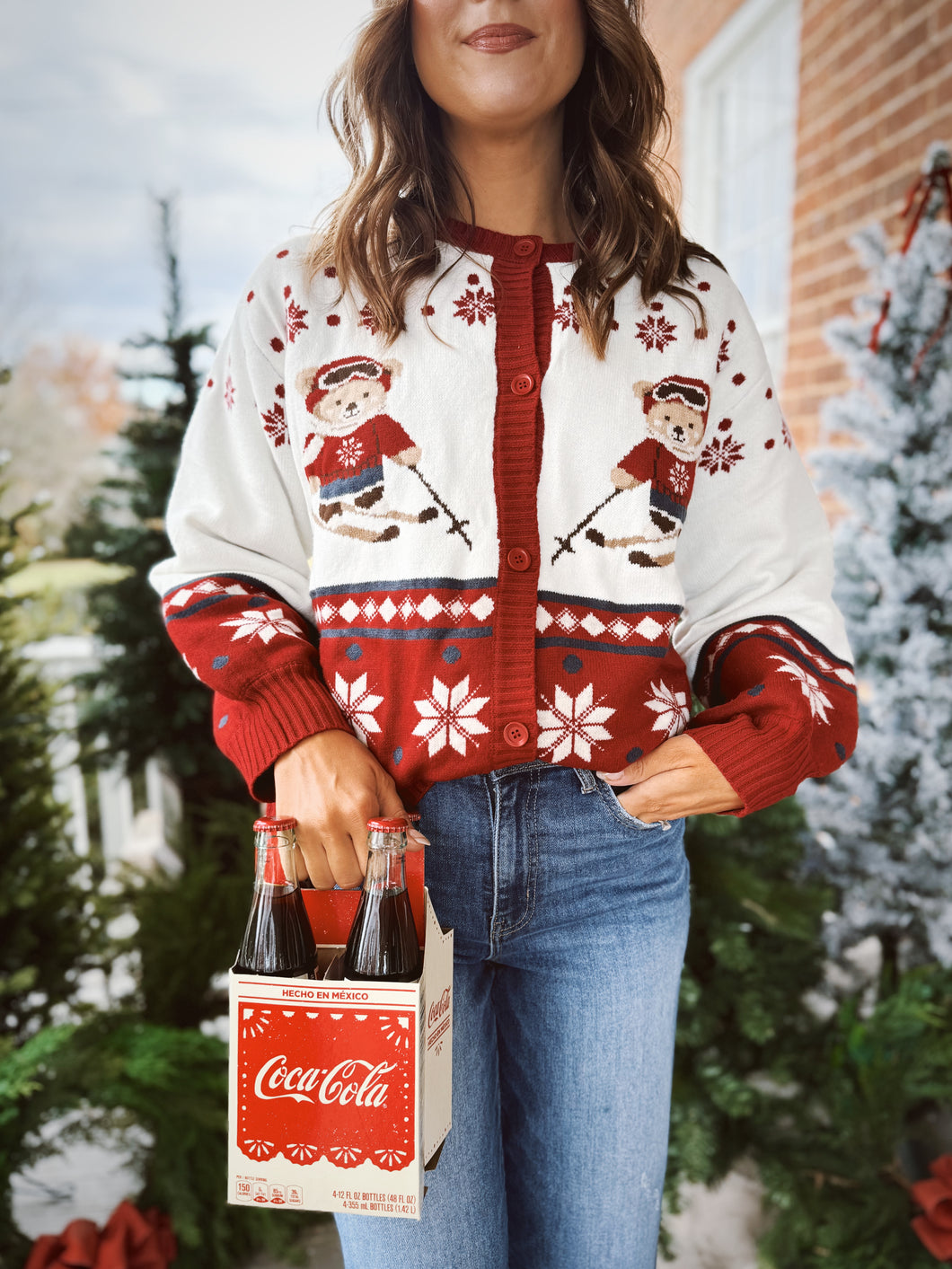 A Beary Good Time Ski Sweater