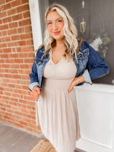 Load image into Gallery viewer, Sweet Ever After Dress - Taupe