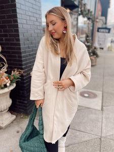 Be In The Moment Oversized Cardigan