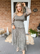 Load image into Gallery viewer, Halle Floral Smocked Maxi