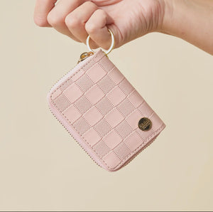 Zip around wallet | Blush Check