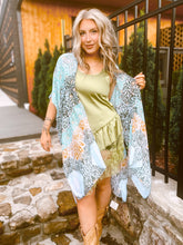 Load image into Gallery viewer, Leanna Kimono - Teal