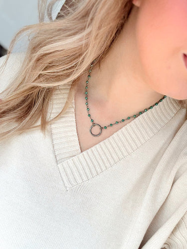 Perfect Addition Necklace | Green