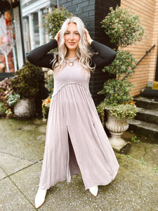 POL Talk of The Town Maxi | Taupe