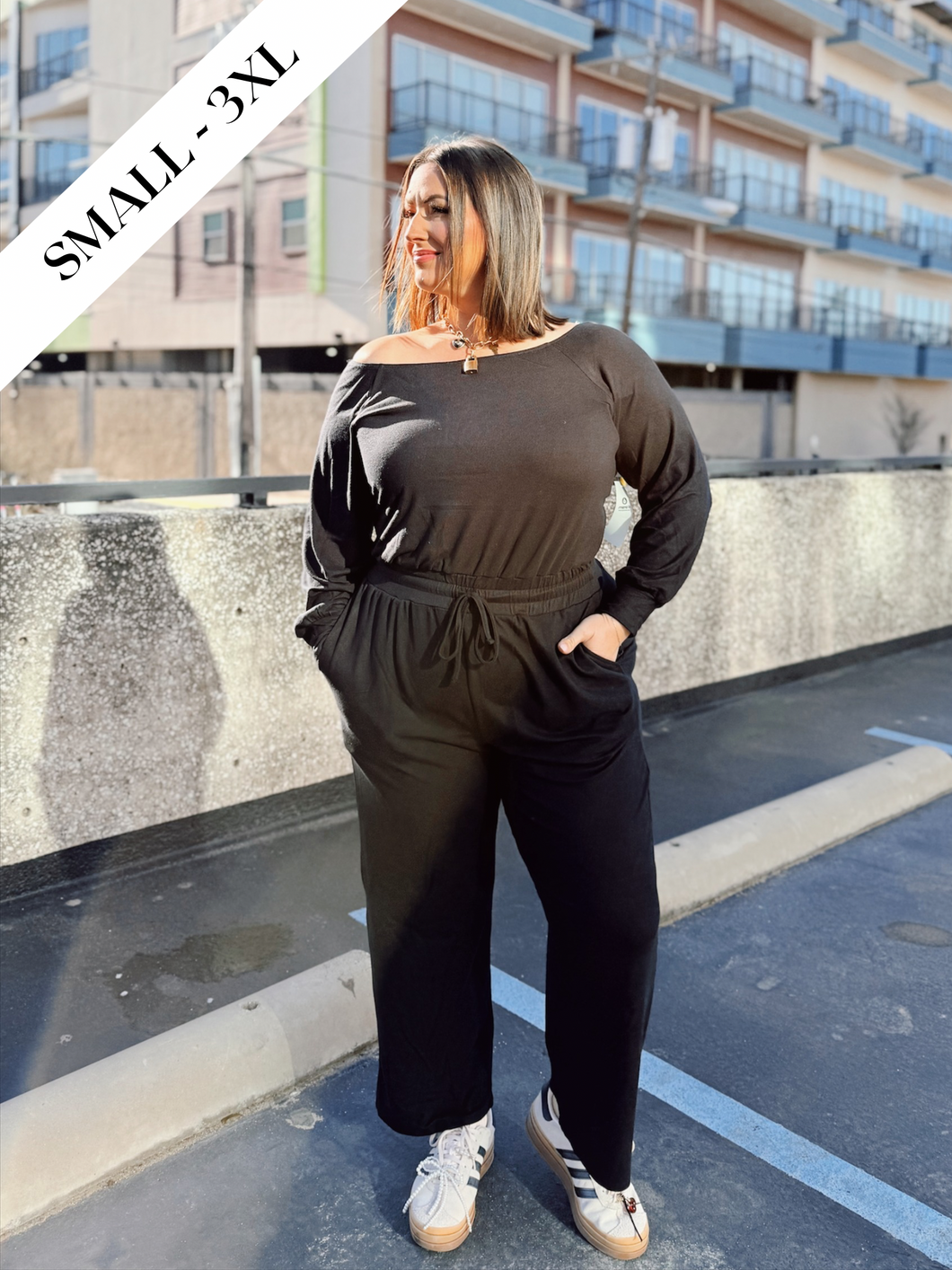 Urban Feeling Jumpsuit | Black