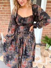 Load image into Gallery viewer, Heaven In The Leaves Dress | Black