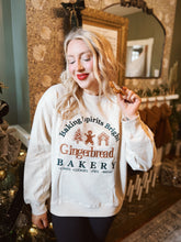 Load image into Gallery viewer, Gingerbread Bakery Crewneck Sweatshirt