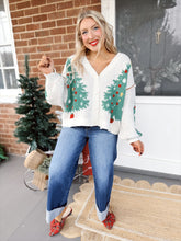 Load image into Gallery viewer, Merry Pine Knit Cardigan