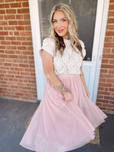 Load image into Gallery viewer, Dance All Day Tulle Midi Skirt - Pink