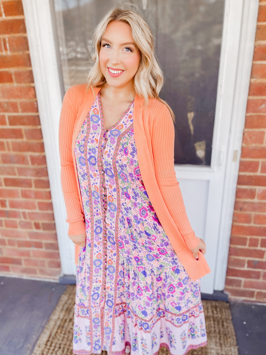 Slipping Into Spring Maxi Dress