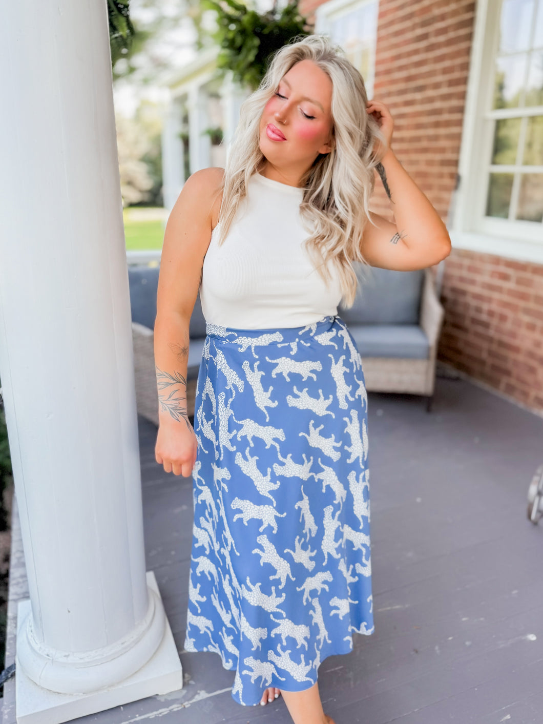 Wild Thing Midi Skirt