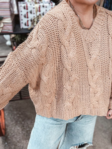 Amy Beth Sweater | Taupe