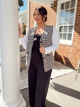 Load image into Gallery viewer, Marla Tweed Blazer Vest