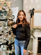 Load image into Gallery viewer, Off The Shoulder Details Sweater | Black