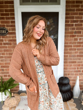 Load image into Gallery viewer, Reading Ready Cardigan | Latte