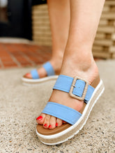 Load image into Gallery viewer, Reed Sandal in Denim