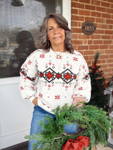 Load image into Gallery viewer, Perfect Poinsettia Sweater