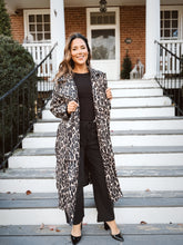 Load image into Gallery viewer, Keeping Up Leopard Coat
