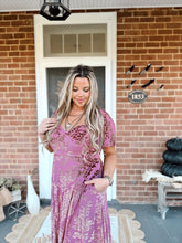 Load image into Gallery viewer, Sugar Plum Velvet Dress