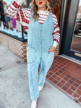 Load image into Gallery viewer, Easy Like Sunday Morning Denim Overalls