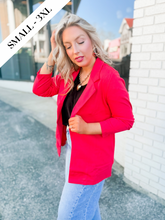 Load image into Gallery viewer, Back Again Blazer | Dragon Fruit
