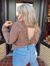 Load image into Gallery viewer, Autumn Break Cross Back Pullover - Mocha