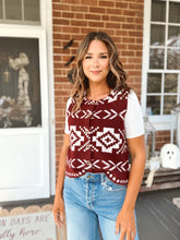 Load image into Gallery viewer, Mountain Memories Vest | Burgundy
