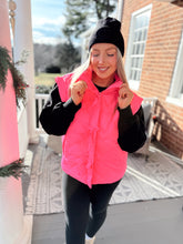 Load image into Gallery viewer, Love to Love You Puffer Vest