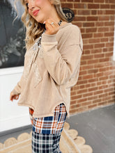 Load image into Gallery viewer, Whimsy Bow Pullover | Sand