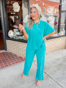 Jill Set | Dolman Sleeve | Emerald