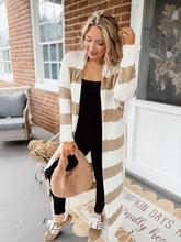 Load image into Gallery viewer, POL Tiffany Striped Cardigan