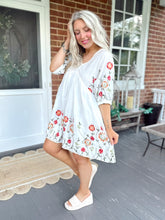 Load image into Gallery viewer, Wild Bouquet Mini Dress
