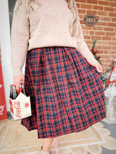 Load image into Gallery viewer, Ralph Christmas Midi Skirt | Red