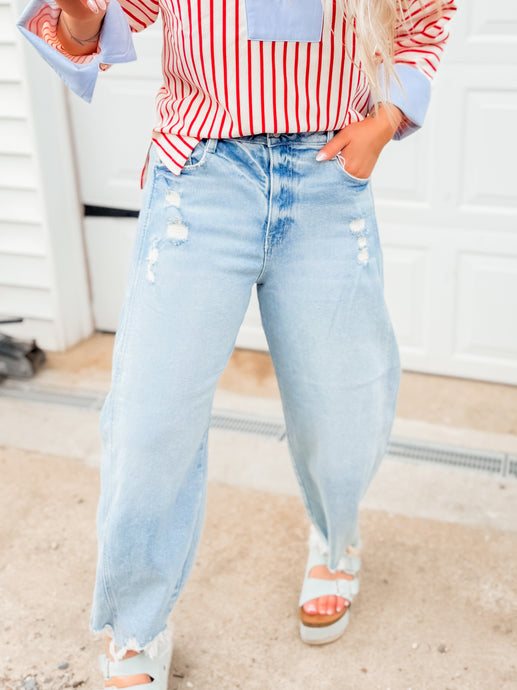 Anything You Want Barrel Jeans