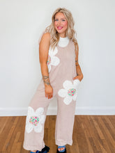 Load image into Gallery viewer, Flower Power Jumpsuit | Clay