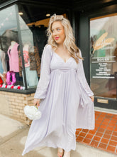 Load image into Gallery viewer, Fields of Lavender Lace Maxi