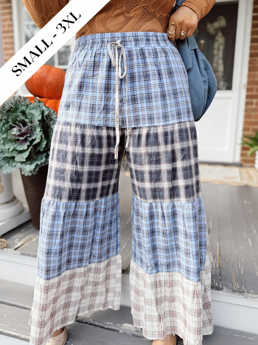 Fresh Start Plaid Pants
