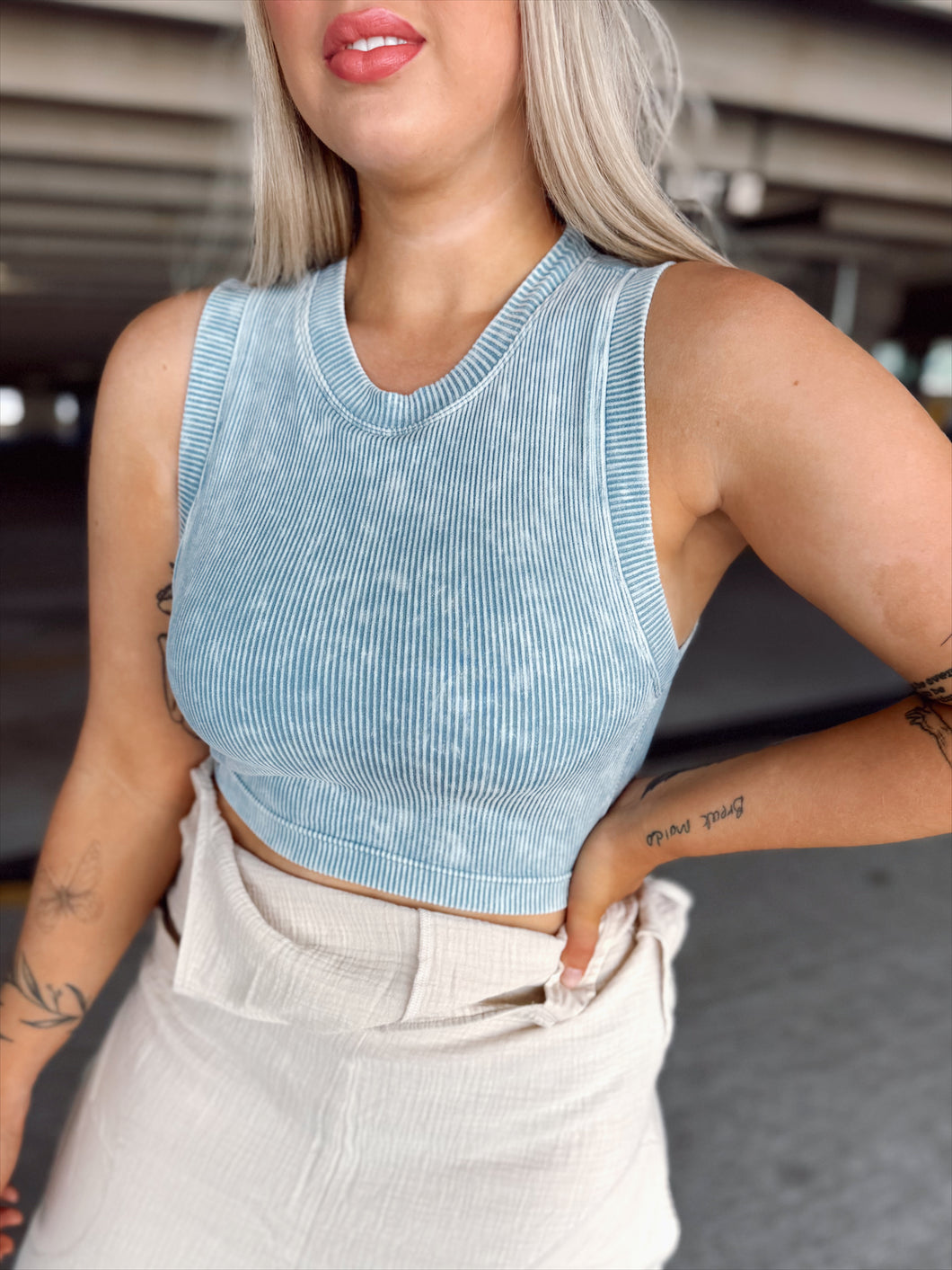 Whatever it is Tank | Blue