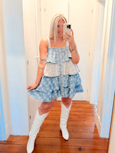 Load image into Gallery viewer, Leo Embroidered Overall Dress