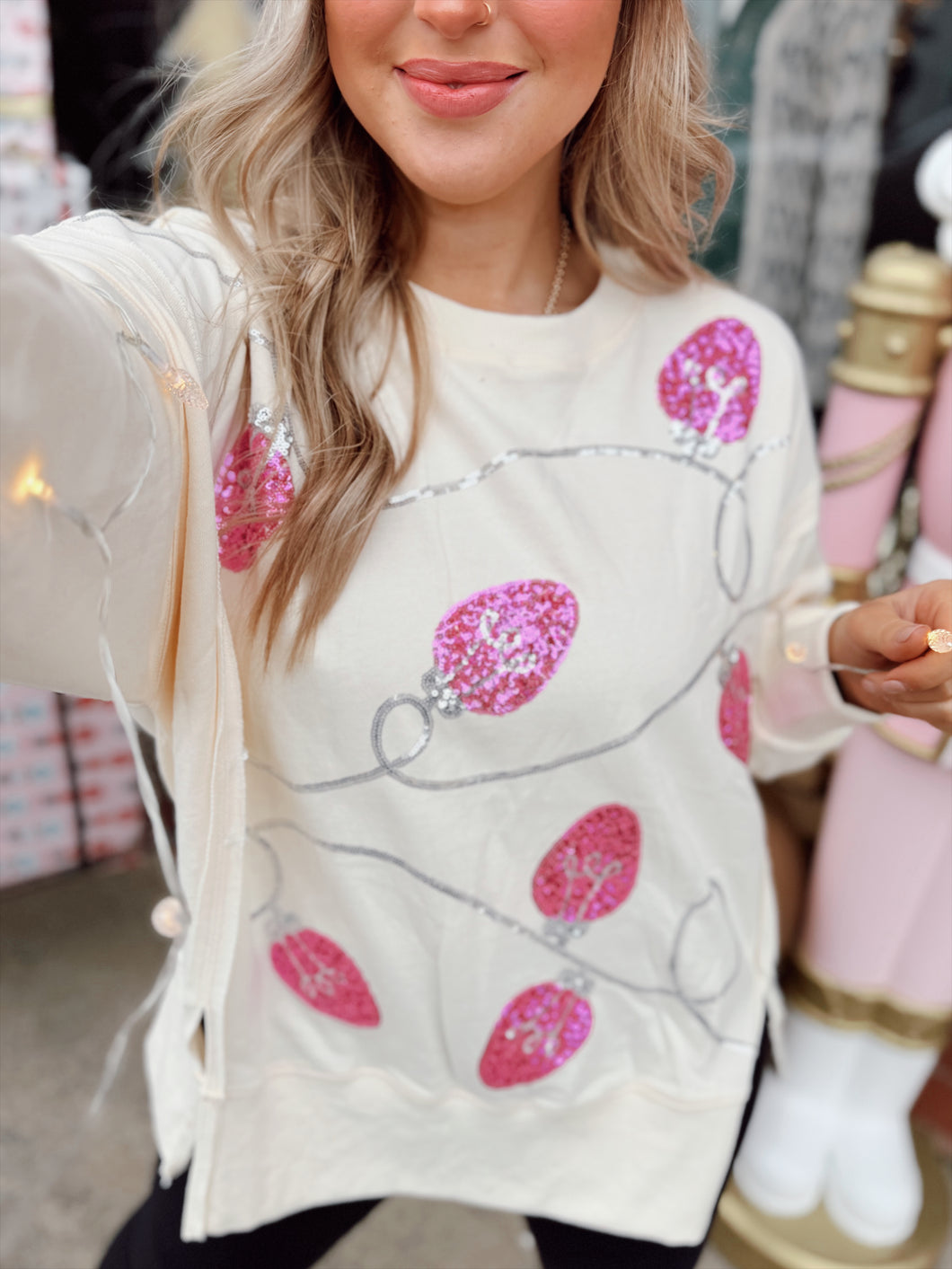 A Mimi Barbara Christmas Sweatshirt