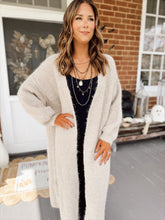 Load image into Gallery viewer, POL Sipping Chai Cardigan | Oatmeal