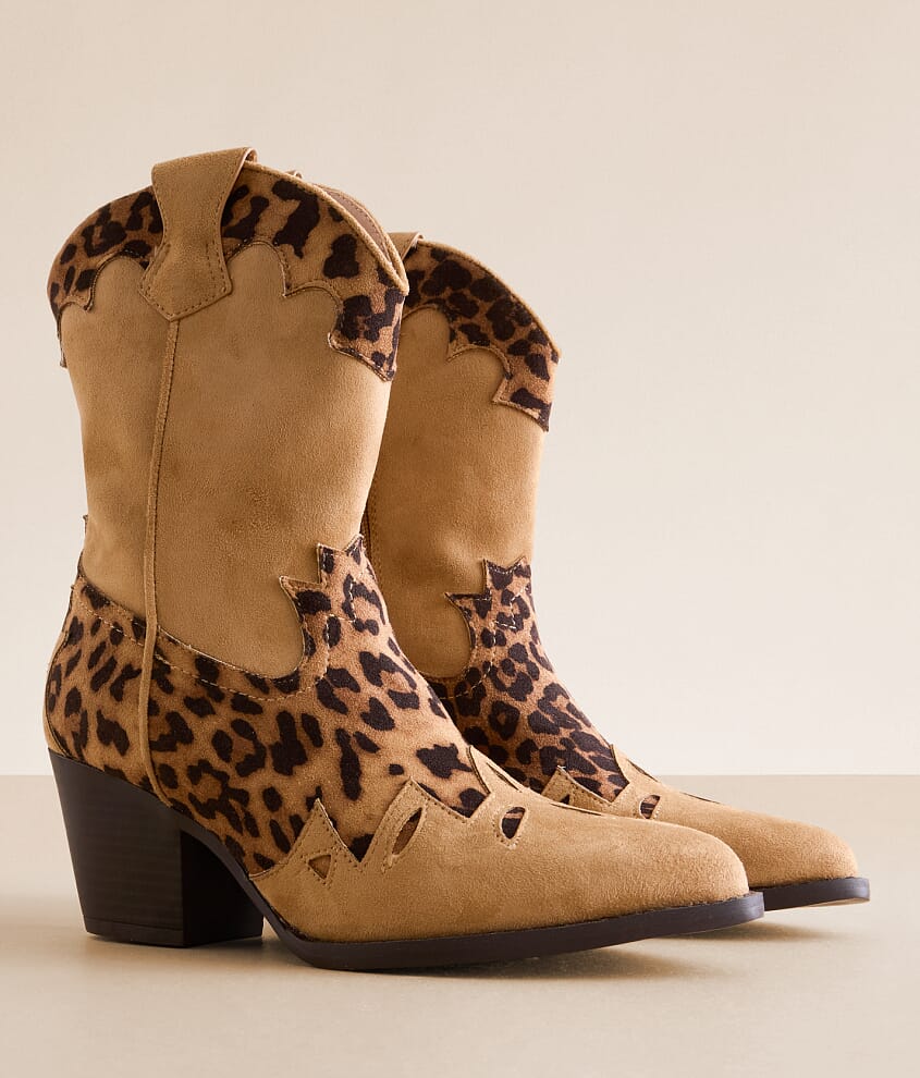 Sonni Leopard Cowgirl Boot
